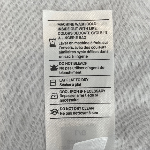 Vince Pima Cotton White Crewneck Tee Women’s Large Soft Lightweight Top - Picture 6 of 9